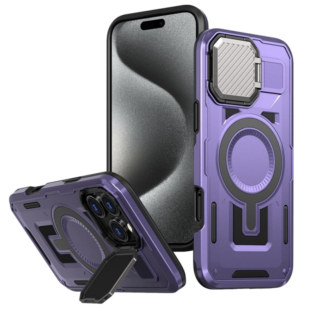 Magsafe Case For Iphone 15 Pro 6.1 Inch Purple 9066521625284