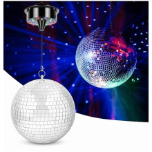 Stage lighting mirror ball Bar voice control motor disco ball Amazon hot product family Patty