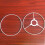 Rame moderne de abajur metalic pentru decorarea casei, 1 set 1