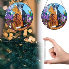 Enfeite de parede, decoração de janela, porta, jardim, 20 cm, Dia dos Namorados, aniversário, Dia das Mães, Natal, conforto para animais de