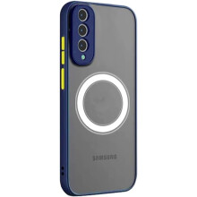 Magnetische Galaxy A50 Hülle, kompatibel mit MagSafe, stoßfest und kratzfest, matte, transparente Schutzhülle für Samsung A50/A50s/A30s (6,4