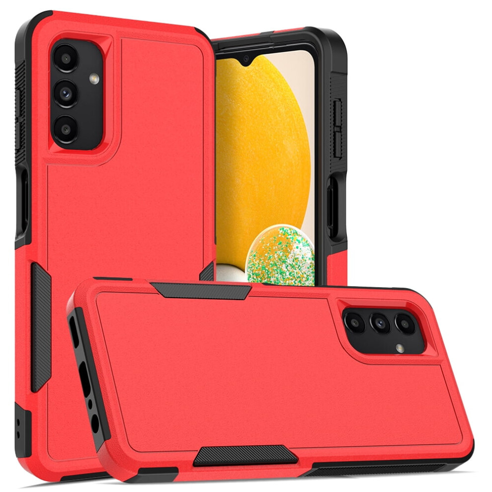 Defender Case For Samsung Galaxy A13 4G/5G Â Rugged, Dustproof, Shockproof, Non-Slip Protective Cover, Red 9327961795570