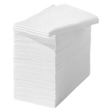 100Pcs White Paper Napkins For Home Users Disposable Hand Towels