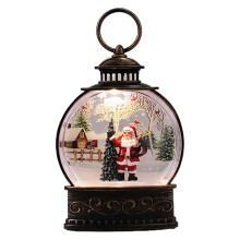Musical Snow Globe For Christmas, Retro Style Gnome Snow Globe With6H Timer And USB Or Battery Power, High End Resin Holiday Glitter Globe