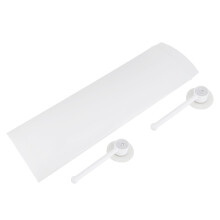 Environmental Protection Material Air Conditioner Deflector, Retractable Windproof Design for Optimal Indoor Climate Control, 56cm-106cm Range