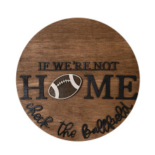 Door Hanging Decoration Football Season Door Hanger Decor Football Lover For Men Women Sports Child For Football Fans Graphic Printing