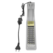 Bright Full Spectrum LEDs For Aquarium Clip-On Light, Timer Dimmer Function Enhances Fish Tank Aesthetics, Flexible Installation Through High