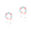 2Pièces Colliers Tricotés Pour Animaux Multi Couleurs Durable 7