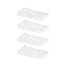 4/8Pcs Leveling Shims Furniture Wedges Clear Table Stabilizers Adjustable Blocks for Furniture Stabilization Enduring