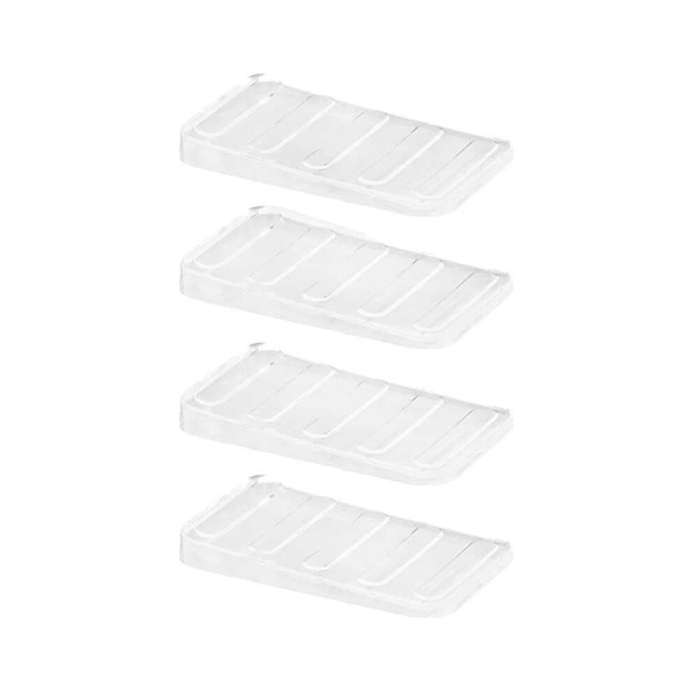 4/8Pcs Leveling Shims Furniture Wedges Clear Table Stabilizers Adjustable Blocks For Furniture Stabilization Enduring 9327961795792