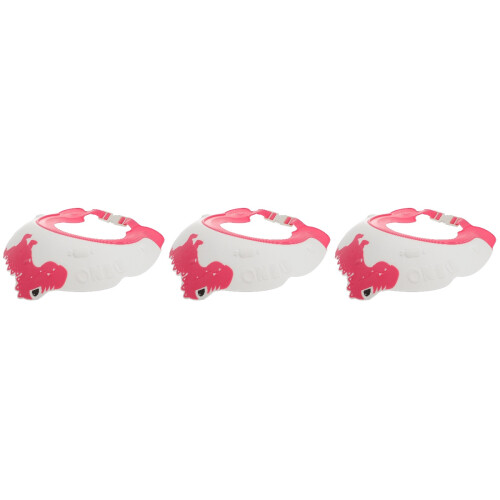 3Pièces Casquettes Shampooing Rouge Facile À Transporter 2