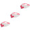 3Pièces Casquettes Shampooing Rouge Facile À Transporter 4