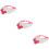 3Pièces Casquettes Shampooing Rouge Facile À Transporter 7