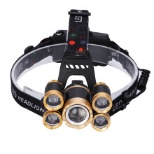 Illumination Wizard, Rechargeable LED Headlamp With Multi-Use Portability, Adjustable Beam, And Durable Water Resistance