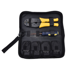 Precision Ratcheting Crimping Tool, Terminal Cable Crimping Tool with Ergonomic Handle Design and Adjustable Ratchet Mechanism, Heavy-Duty Special