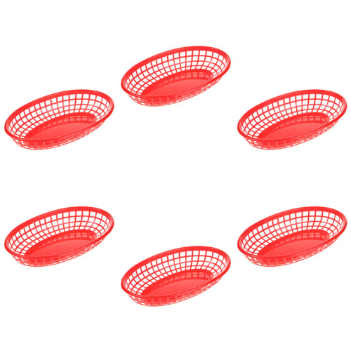 24Pièces Paniers Rouges , Accessoire Cuisine Stockage 2