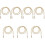 7Pcs Lightweight Pearl Bag Chain Replacement Strap for DIY Purse Decor 3
