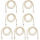 7Pcs Lightweight Pearl Bag Chain Replacement Strap for DIY Purse Decor 6