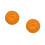 2Pièces Tapis Coton Orange Rond Pour Accessoire Bol Bouddhiste 5