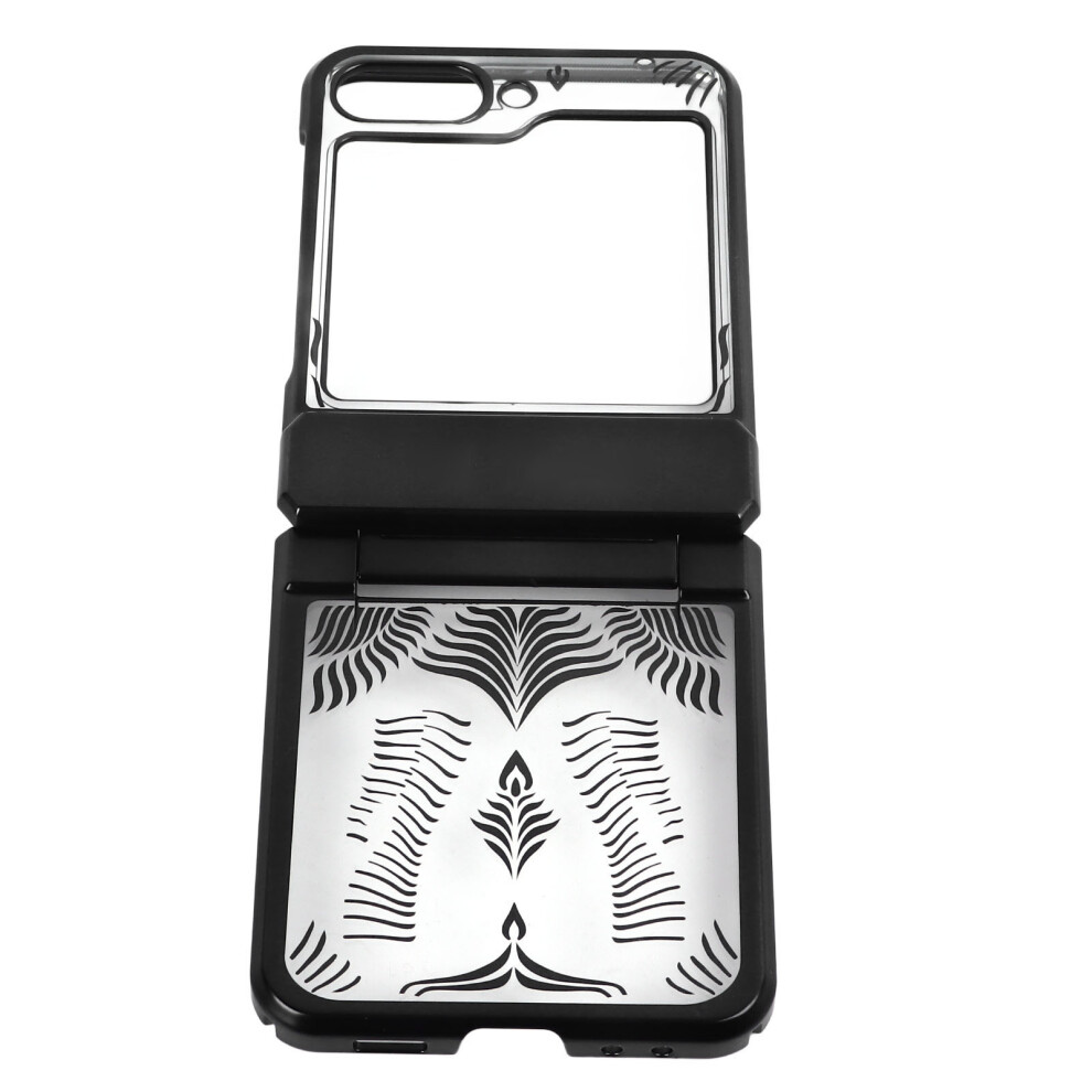 Shockproof Protective Case For Galaxy Z Flip5, Bubble-Free Installation Flexible Film Self Healing Anti Scratch Cover With Hinge Folding Support, 9083649788820