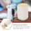 2Pcs Stylish Grey Floss Box with Bamboo Lid Toothpick Holder 4