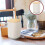 2Pcs Stylish Grey Floss Box with Bamboo Lid Toothpick Holder 8