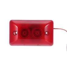 Protection Companion, High Abs Plastic Fireproof Case Ensures Durability, Acousto-optic Alarm System With Red Led Flashing Light And Loud Alarm