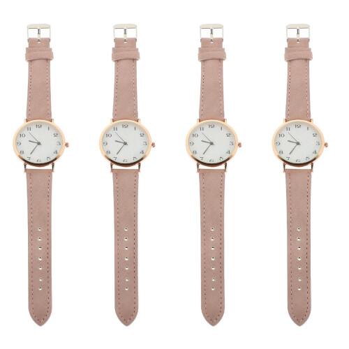 4Pièces De Mode Rose, Bracelet Et Ajustable Pour 2
