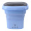 Foldable Design Portable Washer, Mini Washing Machine with Soft Drying Function, Compact Bucket Unit with Drain Basket and High Speed Motor, 5