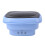 Foldable Design Portable Washer, Mini Washing Machine with Soft Drying Function, Compact Bucket Unit with Drain Basket and High Speed Motor, 6