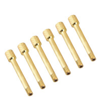 Tungsten Carbide Material Backfill Bits with Resistance to Corrosion, Flute-like Cuts Gold Carbide Nail Bit for Electric Manicure Drill, Inverted