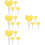 16Pièces Bâtons Lumineux Créatifs Pour Soirée Party 8