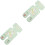 2Pièces Siège Poussette Bébé Ice Silk Pliable 3