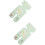 2Pièces Siège Poussette Bébé Ice Silk Pliable 7