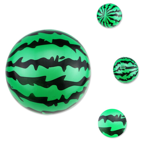 2Pièces Ballon Pastèque Gonflable Vert Pour Jeux D'extérieur Enfants 2