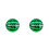 2Pièces Ballon Pastèque Gonflable Vert Pour Jeux D'extérieur Enfants 4