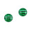 2Pièces Ballon Pastèque Gonflable Vert Pour Jeux D'extérieur Enfants 8