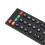Télécommande résistante à l'usure pour box LeTV, en ABS, avec piles AAA 7