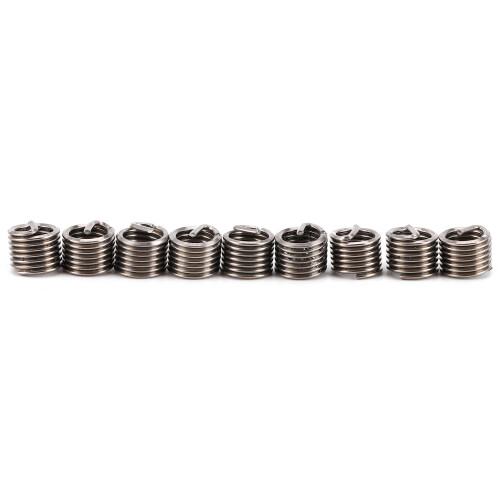 Anti-Loose Insert Solution, Reusable Screw Sleeve for Vibration-Prone Assemblies, Stainless Steel Wire Thread Insert with Enhanced Elasticity, Thread 2