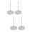 4Pcs Silver Receipt Spike Metal Menu Fork for Office and Cafe 7