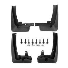 Long Lasting Splash Guards For Premium SUVs, Complete Set of Front and Rear Mud Flaps Splash Guards, Durable Material with High Strength and