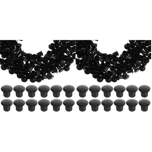 2 Count Plastic Hole Plugs Usb Aquarium Pump Aerator Air Mini Black 1