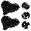 2 Count Plastic Hole Plugs Usb Aquarium Pump Aerator Air Mini Black 9