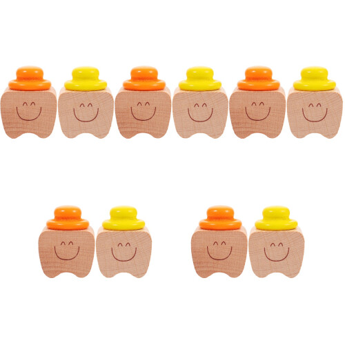 10Pièces Bois Pour Dents Enfants Design Chic 1