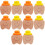 10Pièces Bois Pour Dents Enfants Design Chic 6