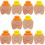 10Pièces Bois Pour Dents Enfants Design Chic 7