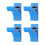 2Paires Porte-Arc Bleu, Accessoires , Support Mural Recurve 5