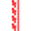 400Pcs Veterinary Ear Tags for Cattle Sheep Pig Durable Watermelon Red 9