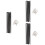 90Pièces Rayons En Acier Noir Résistants Pour Usage Polyvalent 6