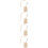 4Sets Beige Work Id Badge Holder with Detachable Lanyard for Office 9